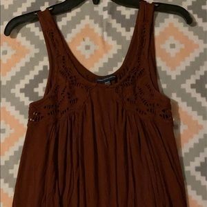 Maroon tank from american eagle